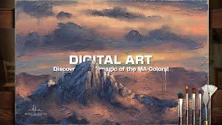 Digital Art - Create an Epic Mountainscape in Photoshop | Step-by-Step Guide / Tutorial