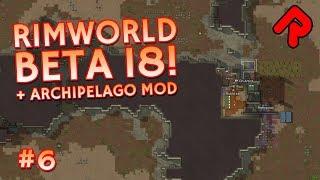 Meteorite Strike & Holding Peace Talks! | Let's play RimWorld beta 18 gameplay ep 6