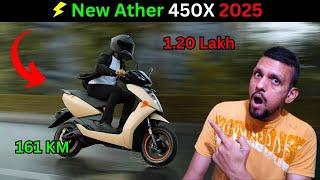  2025 Ather 450x Complete Detail | 161 Km | Ather 2025 | Ola S1 Pro Killer ! |  EV Ride