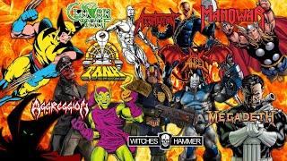 Heavy Metal Songs About Comic Books? - Yes They Exist - Speed Metal Comics