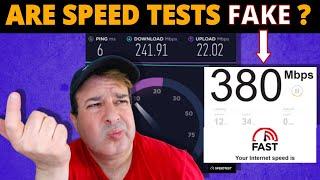 Do Internet Speed Tests REALLY measure your Internet speed?