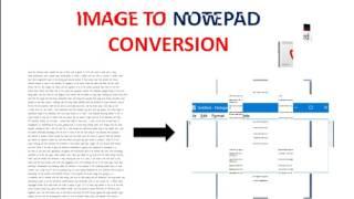 JPG to Notepad/ Rulernotepad Conversion