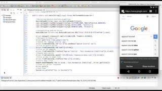 Android Browser Automation