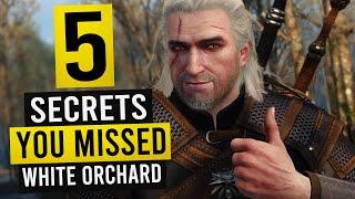 WITCHER 3: 5 Hidden Details You May Have Missed in White Orchard!