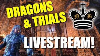 ESO - Nord Bytes Live Stream - Getting some tickets and doing trials in The Elder Scrolls Online