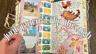 Completed Junk Journal Flip Through | Junk journal ideas, inspiration