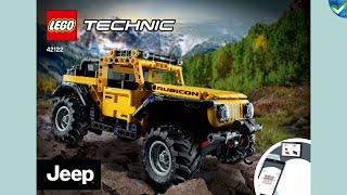 42122 产品 Jeep® Wrangler 吉普 LEGO® Technic 大厦指示 来自Brickmanuals手册档案