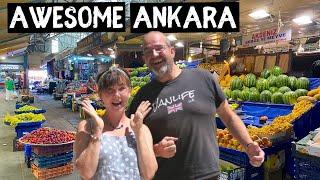 ANKARA - Exploring TURKEYS  Capital City  Turkish Van life