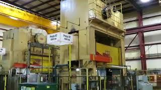 1000 Ton Bliss Straight Side Stamping Press