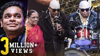 Drums Sivamani's Fury- "I love you amma" Live Solo! Rahman's Reaction!!