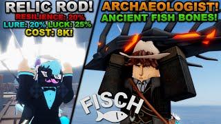 I Spent 24 Hours Becoming A Fish Archaeologist in Roblox Fisch... Here's What Happened!