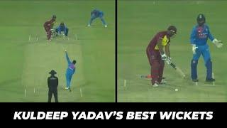 Kuldeep Yadav’s Best Wickets & Spin Bowling