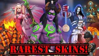 The Rarest Overwatch Skins for every Hero!