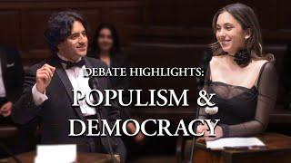 Debate Highlights | This House Believes Populism is a Threat to Democracy