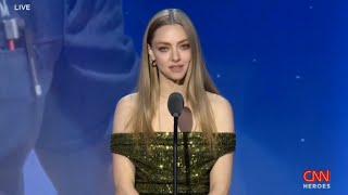 Amanda Seyfried honors CNN Hero Kwane Stewart