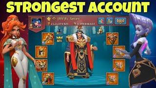 Lords Mobile - THE STRONGEST account overview! Fc Sieren. 5 emperor piece