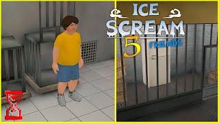 Все плохие концовки Мороженщика 5 // Ice Scream 5