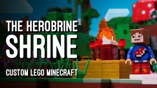 The Herobrine Shrine | Custom LEGO Minecraft World