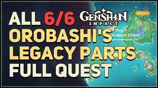 All Orobashi's Legacy Parts I-V Genshin Impact (Full Quest Line)