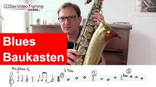 Der Blues Baukasten - Short Licks - DailySax 054 - Saxophon lernen