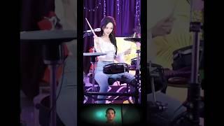 Cute Girl #music #tv #cover #musica #rock #dance #drumgirl #dj #drums #drumgirlplaying