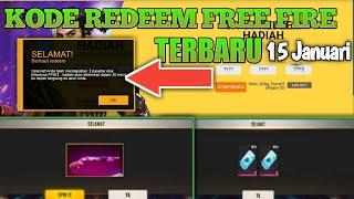 BAGI-BAGI KODE REDEEM FREE FIRE!! KODE REDEEM FF TERBARU 15 Januari 2021 WORK