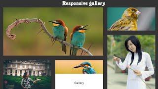 how to design responsive gallery using bootstrap and lightbox