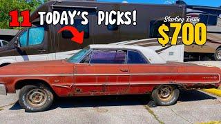 11 Classic Cars You Can Buy For $700 - $2,000!