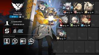 [Arknights] Contigency Contract Blade CC#2 - Day 6 Broken Path + Mission Risk 8