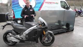 Honda RC213V-S uncrating | Motorcyclenews.com