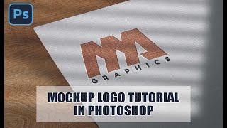 Mockup Logo Tutorial in Photoshop 3d logo design in Photoshop #mockuplogo #logodesign #3dlogo #logo