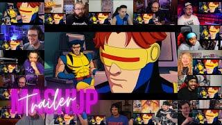 Marvel Animation's X-Men '97 - Official Trailer Reaction Mashup  - Series - Disney+