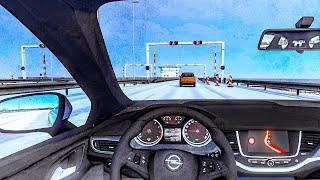 Euro Truck Simulator 2 - Opel Astra K [Steering wheel gameplay]