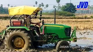 Tractor cultivator Jagan Village Drive how to drive john deere cultivator performance in paddy field