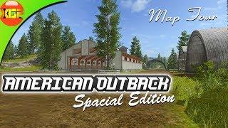 Farming simulator 17- American Outback Special Edition Map Tour/ First look Gameplay