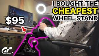 CHEAP Sim Racing Wheel Stand Under $100