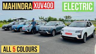 Mahindra XUV400 Electric SUV - All 5 Colours