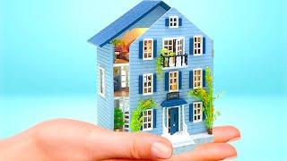 Making Mini Miniature Dollhouse - The Molan House DIY