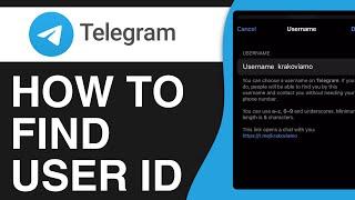 How To Find Telegram User ID - Easy Tutorial