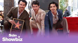 Jonas Brothers get star on Hollywood Walk of Fame