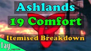 Ashlands Maximum Comfort Level 19 - Itemised Breakdown for Valheim