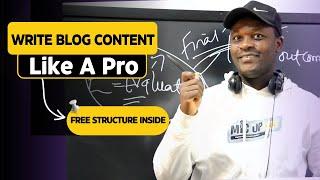 How To Write Content For Blog Post (Start To Finish) With Structure