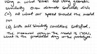 Similarity Example 1 | Fluid Mechanics