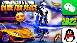 HOW TO DOWNLOAD GAME FOR PEACE | HOW TO LOGIN GAME FOR PEACE | GAME FOR PEACE DOWNLOAD & LOGIN 2022