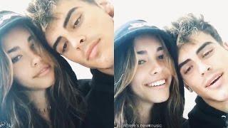 Madison Beer with Jack Gilinsky Live on Instagram (January 4, 2017)