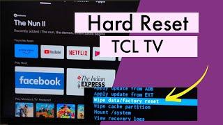 TCL Android TV : How to Hard Reset | Factory Reset