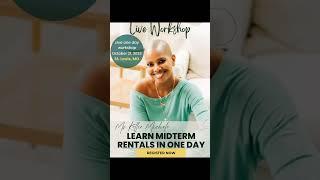 Join The Live Workshop  #mskelliemichele #midtermrentals #corporaterentals #liveworkshop