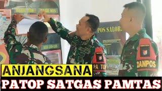 PATOP ANJANGSANA KE POS SILAWAN DAN POS SALORE | SATGAS PAMTAS RI-RDTL SEKTOR TIMUR YONIF RK 744/SYB