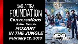 Conversations with Saffron Burrows of MOZART IN THE JUNGLE