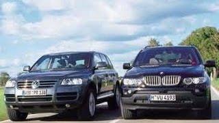 BMW X5 против Volkswagen Touareg. Anton Avtoman.